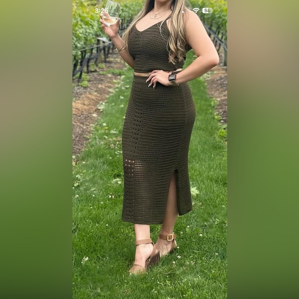 Express crochet two piece set